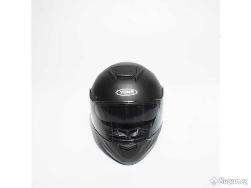 Motocyklová přilba YEMA Helmet XL černá