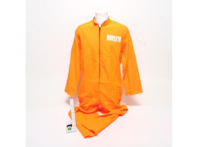 Kostým vězně Dress Up America oranžový