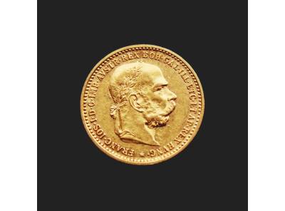 Zlatá mince Rakouská 10 Koruna 1905 BZ , František Josef I.