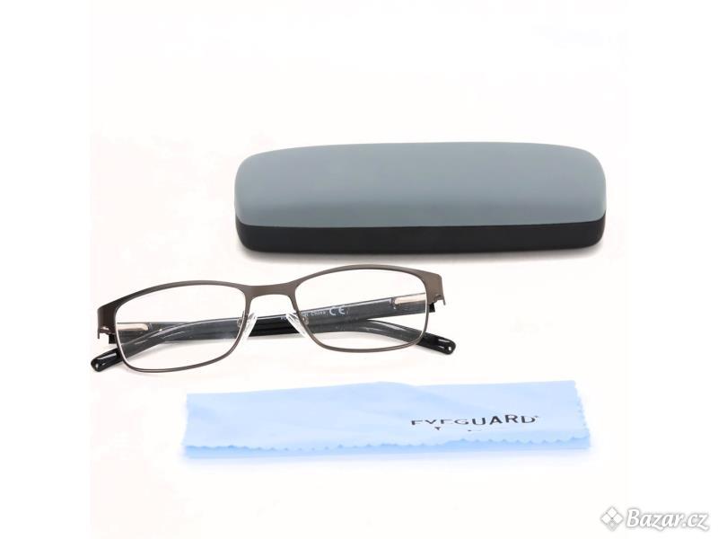 Pánské brýle Eyeguard šedé, 3,50