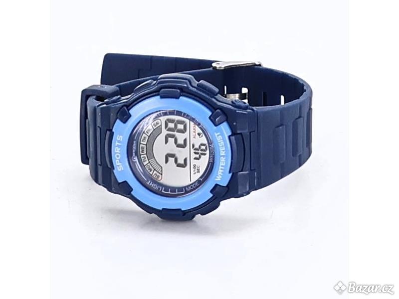 Dětské digitální modré hodinky Omiurar 