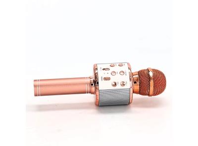 Béžový karaoke mikrofon ShinePick CT007 