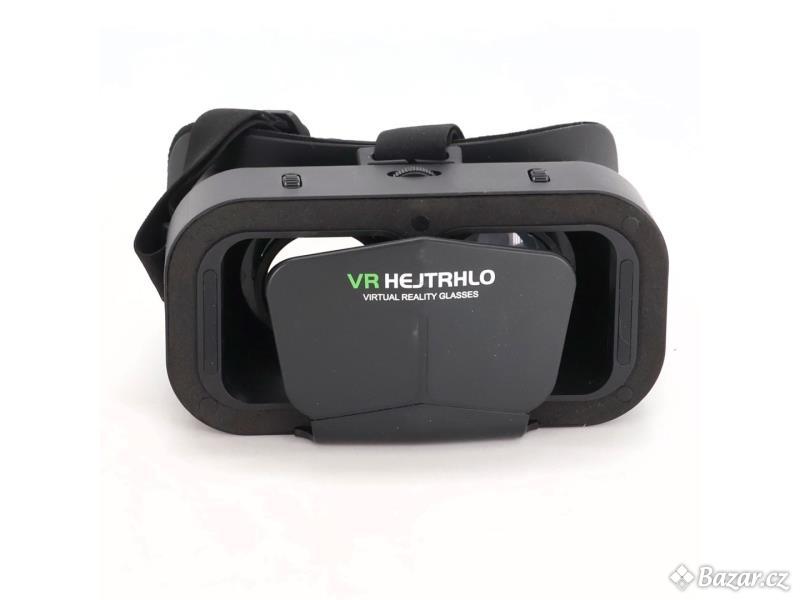 VR 3D brýle Cutebe 7 palců černé