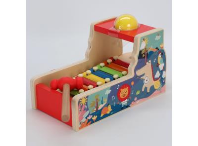 Dřevěný xylofón pro děti Jacootoys