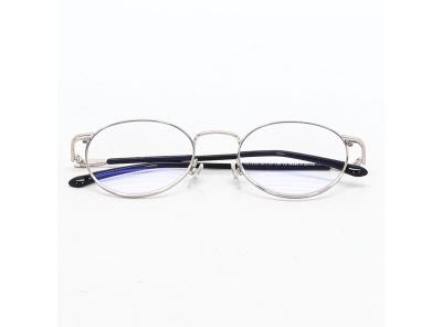Dioptrické kulaté brýle, + 1.5 x Firmoo