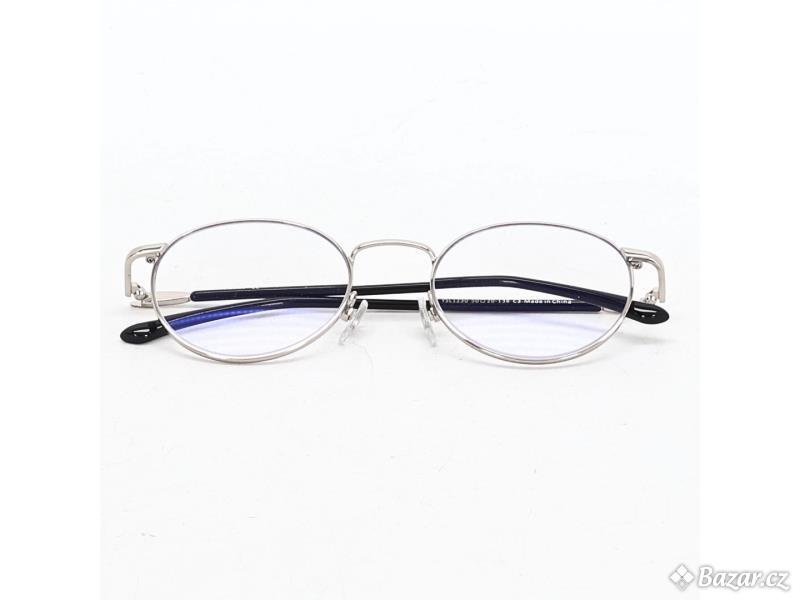 Dioptrické kulaté brýle, + 1.5 x Firmoo