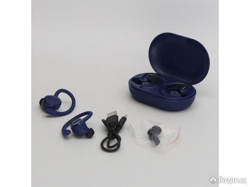 Bezdrátová sluchátka Rulefiss Q38 modré
