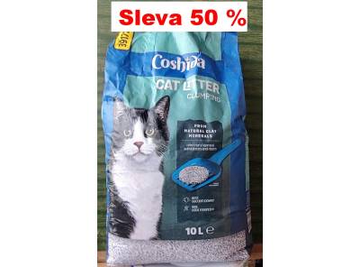 Podestýlka pro kočky - kočkolit - sleva 55%!