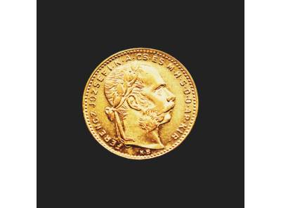 Nádherný 8 Zlatník 1888, František Josef I.
