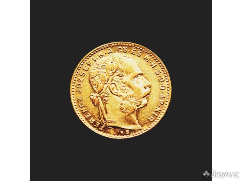 Nádherný 8 Zlatník 1888, František Josef I.
