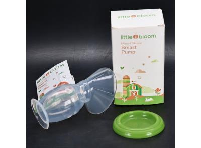 Littlebloom silikonová odsávačka mateřského mléka – odsávačka mateřského mléka 100% bez BPA ru