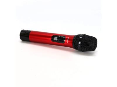 Bezdrátový mikrofon Bietrun W-1 červený