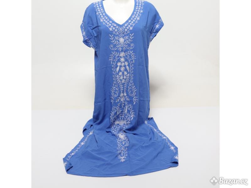 Dámské dlouhé šaty Orshoy modré