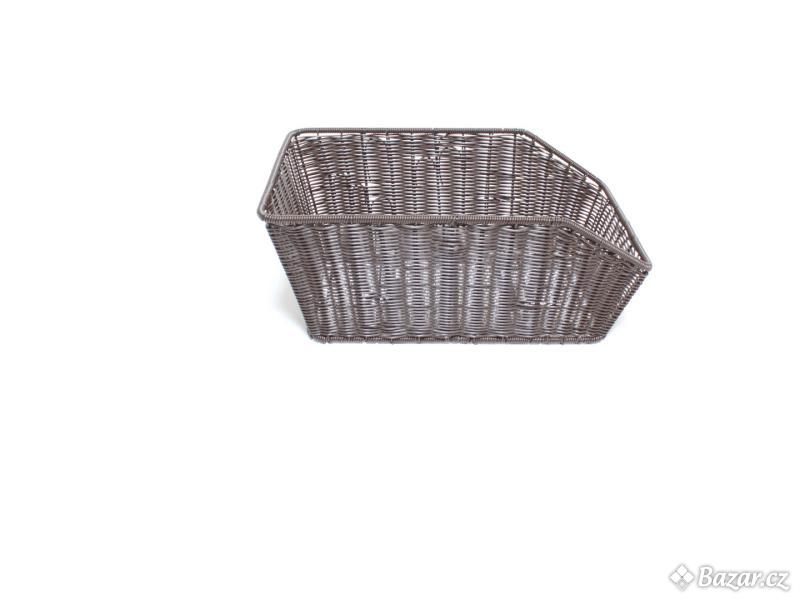 Ratanový košík Anzome hnědý 49,5x24 cm