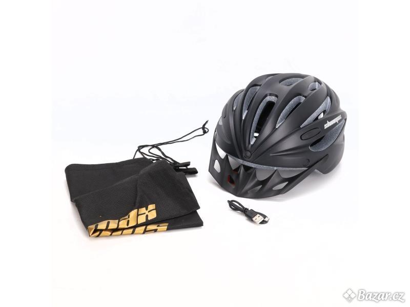 Cyklistická helma Shinmax černá