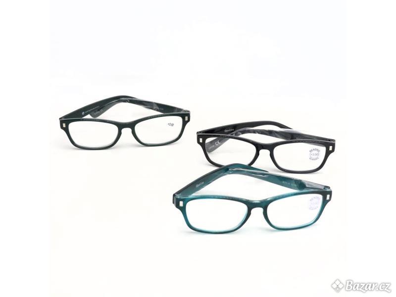 Brýle The Reading Glasses Company 3 ks