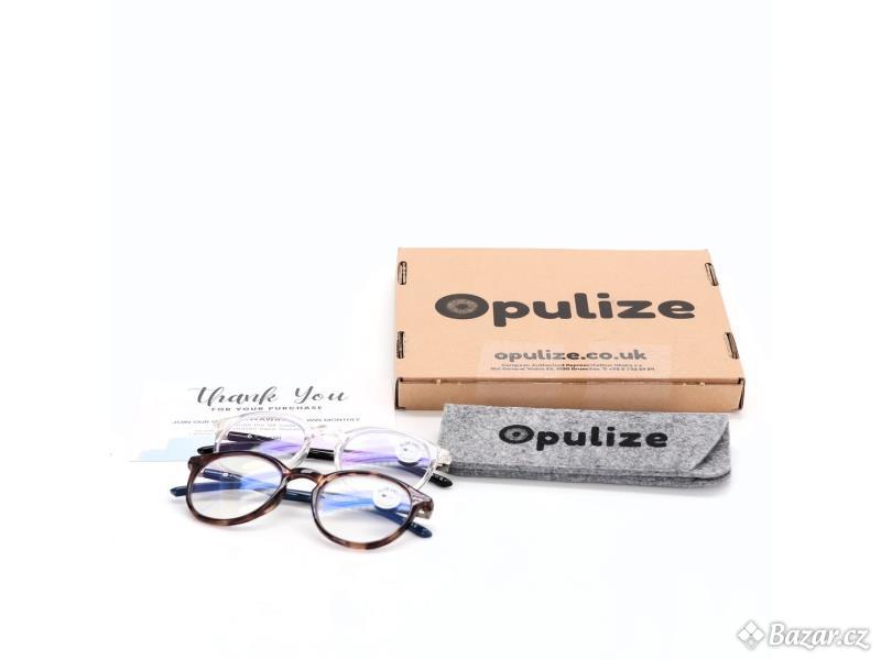 Dioptrické brýle Opulize BB60-12 2 ks 2 diop