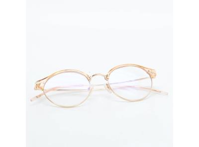 Brýle na čtení Firmoo +1.50 zlaté