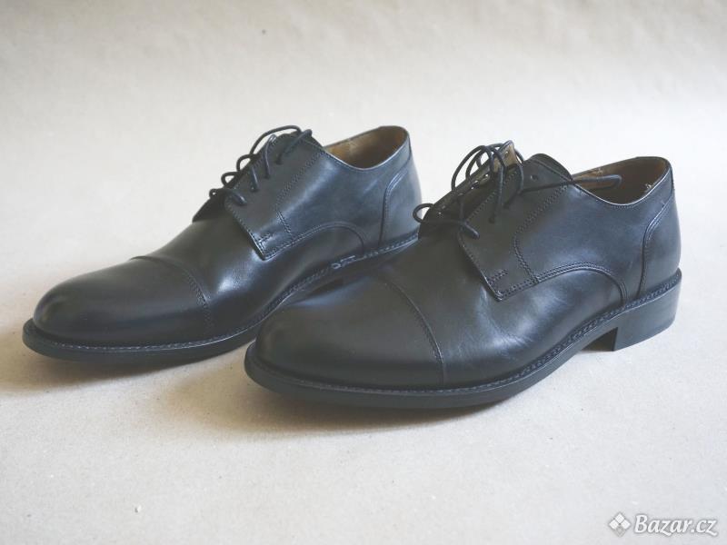 Prodám nové pánské kožené boty Gabor, vel. 42 (8) (polobotky