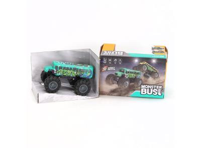 Model auta Monster Bus zelený