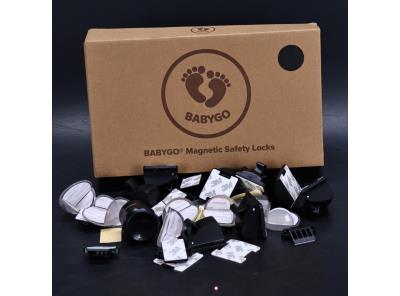 Zámky na skříně BabyGO magnetické 10ks