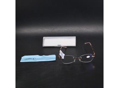 Dioptrické brýle LUFF CL-844-pink-100, +1,00