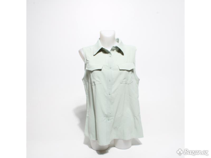Dámská košile GeGekoko modro-zelená XL