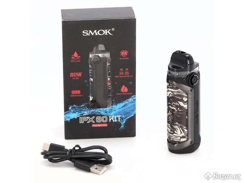 E-cigareta SMOK IPX 80 Kit černá/šedá