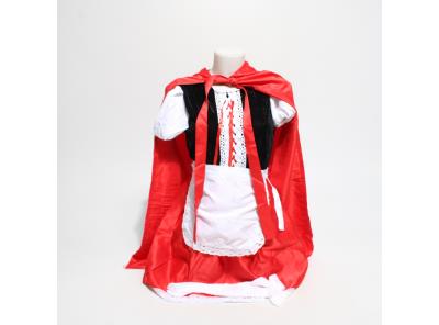 Dětský kostým Mrsclaus červená Karkulka 170