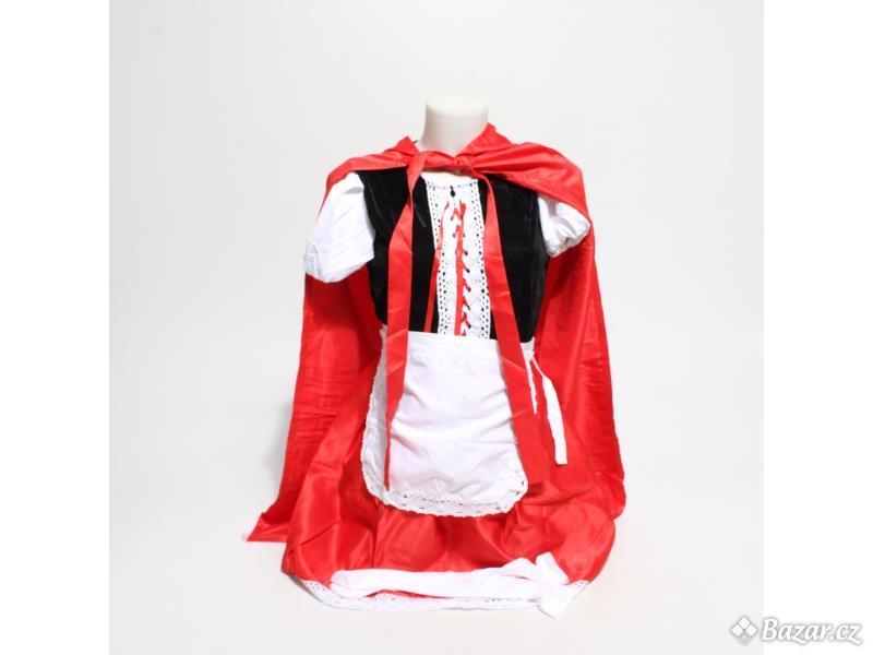 Dětský kostým Mrsclaus červená Karkulka 170
