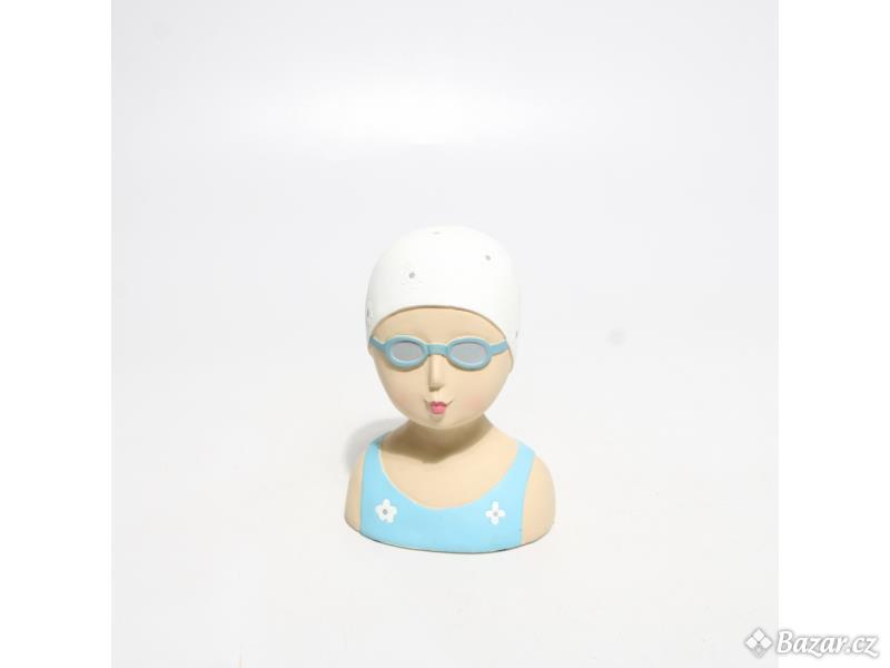 Figurka Baden hlava plavkyně
