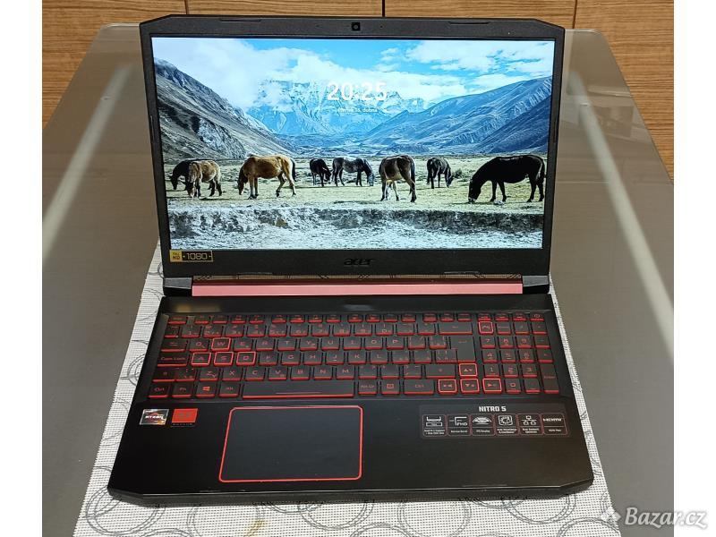 Herní notebook - Acer Nitro 5 [AN515-43-R44H] (Černý)