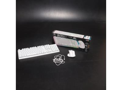 Klávesnice a myš Spirit of Gamer MK600 bílé