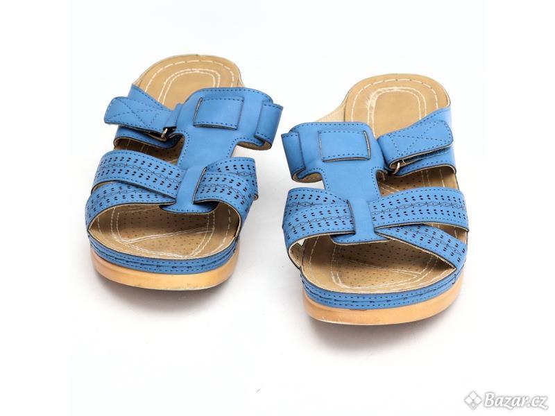 Dámské sandále SMajong barva modrá 38