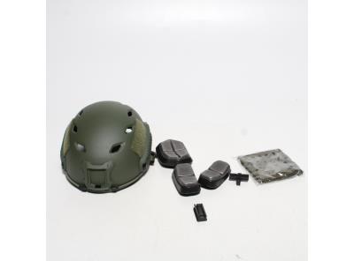 Taktická helma Loogu Fast BJ, zelená