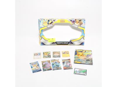Sběratelské karty Pokémon Pikachu-GX EeveeGX