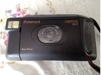 Starý fotoaparát zn. Polaroid Captiva SLR Auto Focus