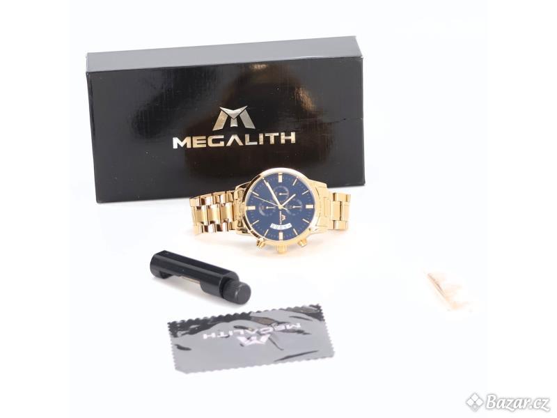 Pánské hodinky MEGALITH 0105M, zlatý