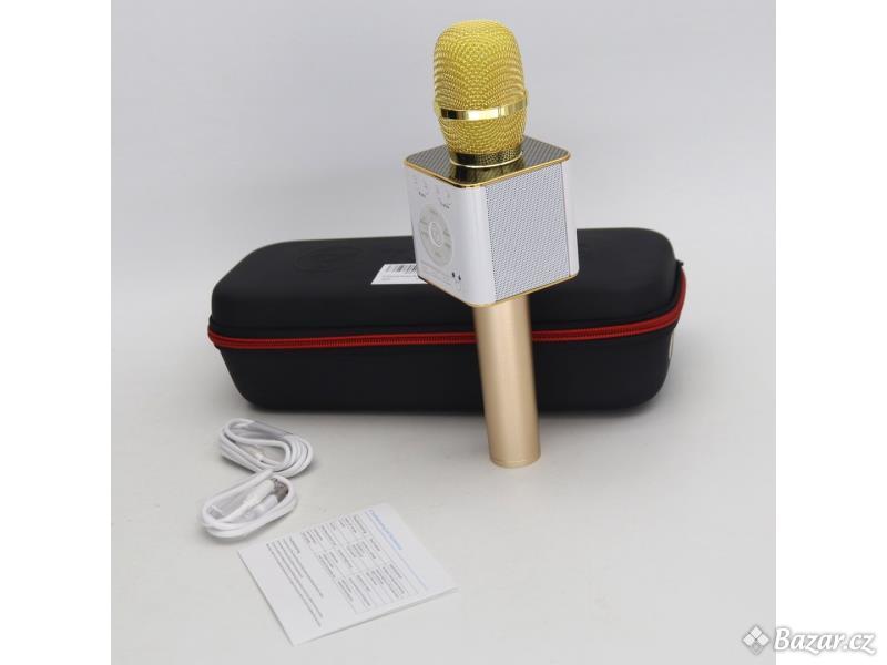 Karaoke zlatý mikrofon TOSING 04 