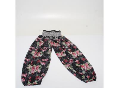Dámské hippie kalhoty Nuofengkudu květované