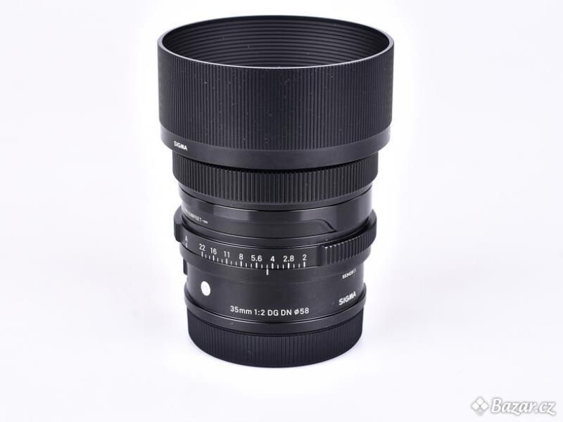 Sigma 35 mm f/2 DG DN Contemporary I series pro L mount