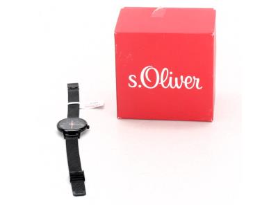 Dámské hodinky černé s.Oliver SO-3807-MQ
