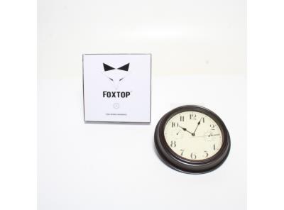 Nástěnné hodiny Foxtop UU1001-2brozne