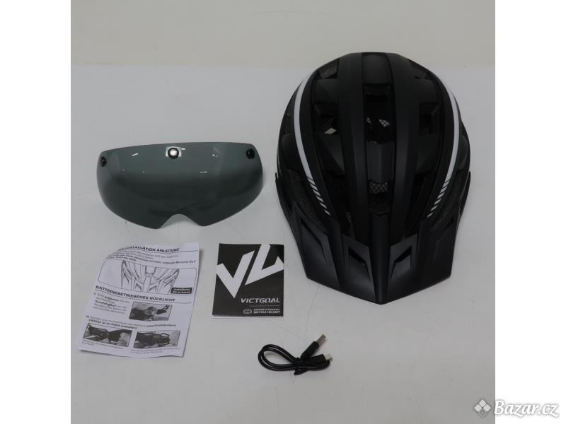 Cyklistická helma pánská VICTGOAL L černá