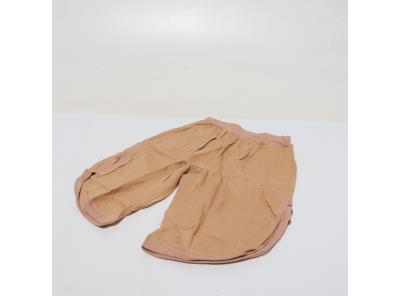 Dilgul šortky Dámské plátěné šortky Léto Capri Bermudy Ležérní Žebrovaný elastický pas Ležérní