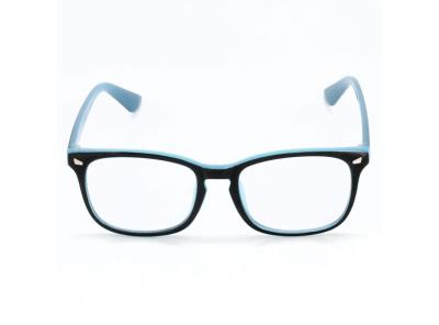 Retro brýle Cyxus se čtvercovým rámem na dioptrické brýle s čirou čočkou dioptrické brýle bez