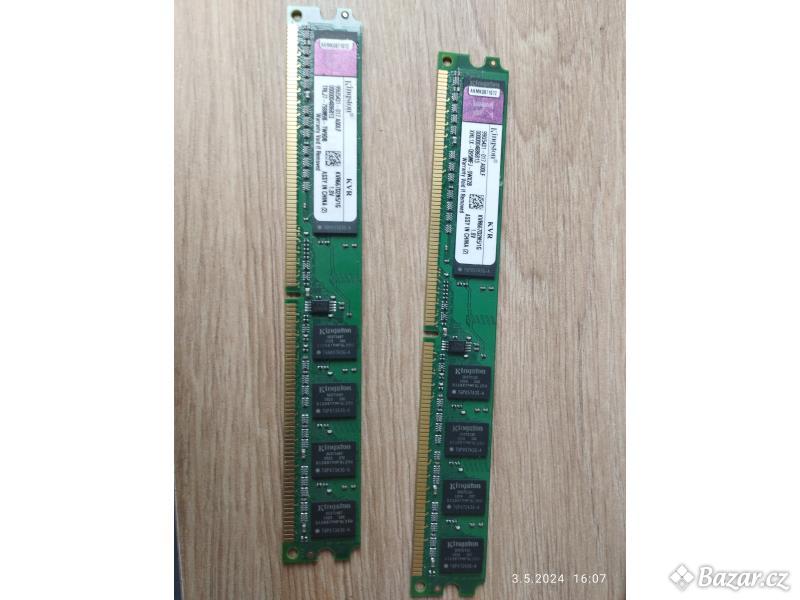 RAM DDR2-533 CL4 SDRAM Kingston 2x1GB kit