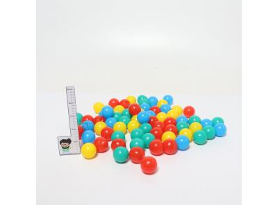 Hračka balonky 70ks barevné