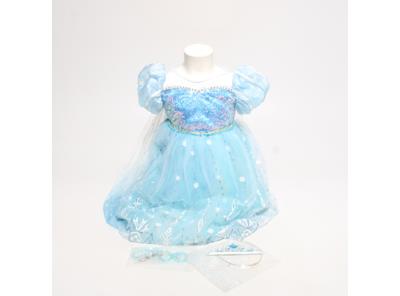 Dětský kostým modrá princezna vel. 110