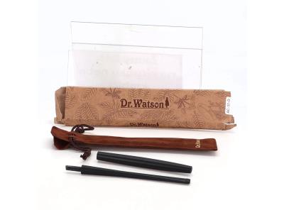 Cigaretová špička Dr. Watson černá 20,5 cm